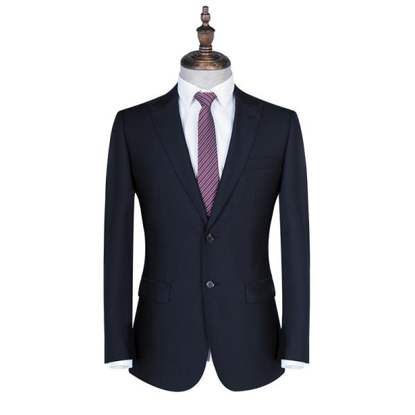 Anti-Shrink Wool And Polyester Men's Coats For Autumn And Winter With Mandarin