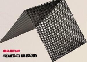 China High Tensile Security Window Screens Steel Mesh For Security Screen Product on sale
