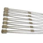 Balustrades Protecting Mesh Ferrule Style Flexible Stainless Steel Wire Rope