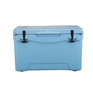 China Plastic 50 QT Rotomolded Cooler Box LLDPE Wall PU Formed Insulation on sale