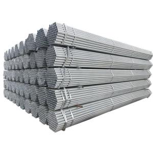 China Galvanized Steel Pipe Scaffolding Round Hot Dipped Galvan Steel Pipe For Building Astm Pre Galvanized Steel Pipe wholesale