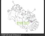 catererpillar 336GC Excavator Spare Parts GP-Main Hydraulic Pump 550-4341