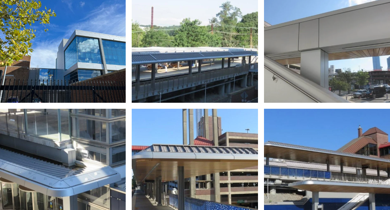 White Aluminium Strip False Ceiling Aluminum Baffle Panel Wit Pvdf Coating Acp Sheets