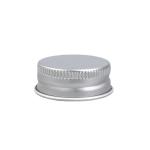 20/400 Matte Silver aluminium bottle caps