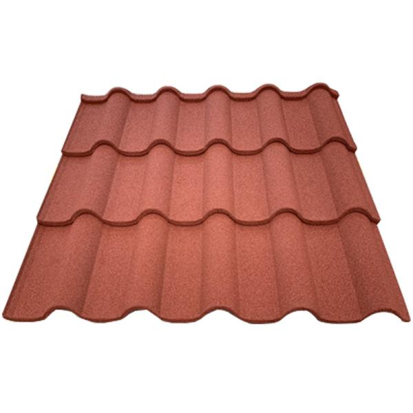 Multi-Colored Stone Coated Steel Roof Tiles Durable and Aesthetically Pleasing
