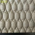 F6059 ultrasonic embossing laminating 100% polyester termo qualiting fabric for