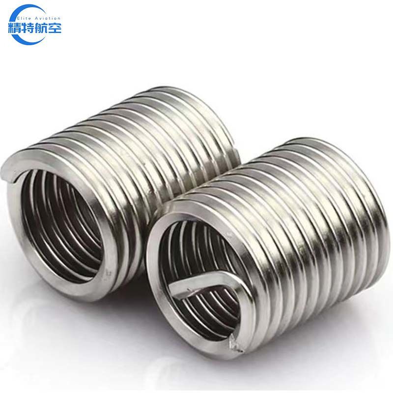 Factory Supply SS304 Chrome Nickel Plated Colorful Screw Bushing Thread Repair Wire Threaded Insert