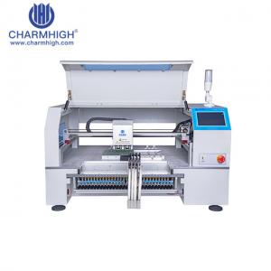 China 4 Heads 30 Feeders Desktop SMT Pick And Place Machine With Visual Inspection on sale