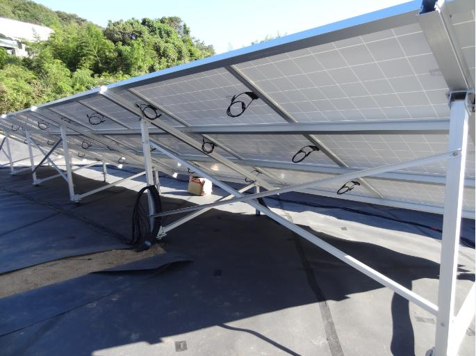 Open Fields Installation Site Solar Array Ground Mount System with Custom Design