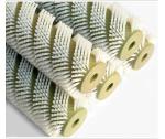 custom Spiral Roller Brush High Density Nylon Brush Aluminum Alloy/Galvanized