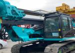 34.3mpa 60kNm Hydraulic Rotary Piling Rig Ground Screw Pile Driver Pile Drilling
