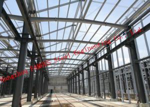 China Easy Installation Industrial Steel Buildings structure Framed Workshop Building Cladding wholesale