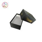 Black Unique Jewelry Paper Gift Box , Luxury Jewellery Packaging Boxes