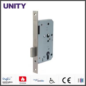 China Certifire Stainless Steel Mortice Door Lock for Fire Door Bathroom Privacy EN1634 Fire Tested EN12209 and CE Marking wholesale