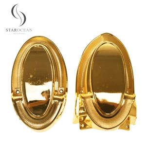 China Custom Coffin Hardware Wholesale Electroplating Perfect Funeral Decoration 6#G wholesale