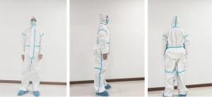 China Many Colors Sterilized Medical Disposable Isolation Gown Clothing Sms wholesale