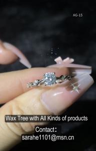 China Round Moissanite Diamond Tiny 925 Silver CZ Rings With Band Width 2-3mm And Chevron Shape Vintage Silver Rings Sterling Silver Promise Rings Ladies wholesale
