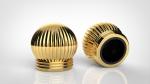 Exquisite Circular-Shaped Customized Color Metal Perfume Cap Zinc Alloy Caps