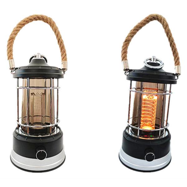 Dimmable Type C USB Rechargeable Led Camping Lights With A Power Bank
