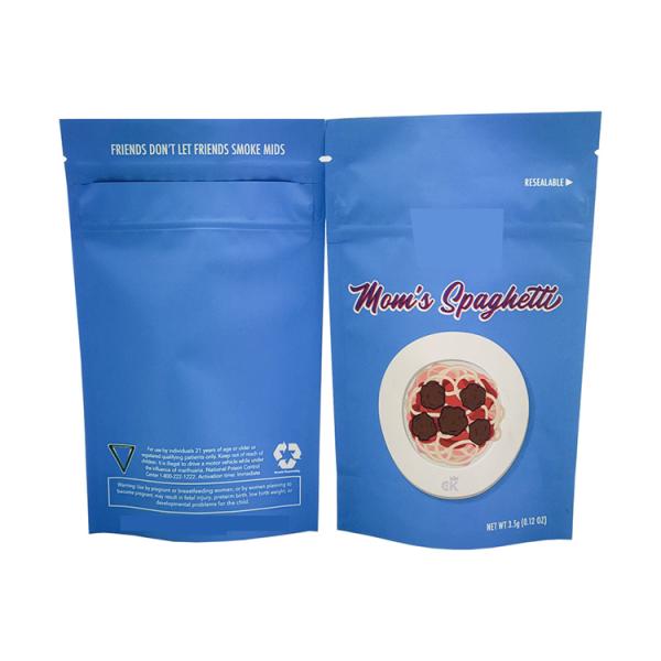 Customized Childproof Ziplock Pouches for Food Packaging with Moisture-Proof Property