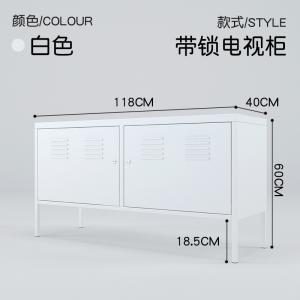 China Steel TV Cupboard Double Door With Supports For Home wholesale