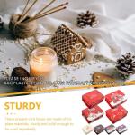 Tin Boxes Mixed Patterns Holiday Tinplate Boxes Greeting Gift Card Holder Metal
