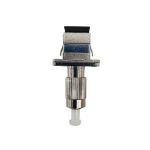 SC Female to FC Male UPC Singlemode Fiber Optic Hybrid Adapter Metal Converter