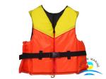 Orange Marine Life Saving Equipment Life Jacket For Water Sports Fishing