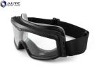 Full Face Tactical Military Goggles TPU Windproof Reticular Construction