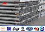 160km/H 10m 12m Solar Street Light Pole Single Arm Power Coating