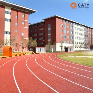 China Athletic Running Track EPDM Rubber Athletic Flooring with Quick Installation for Track &amp; Field wholesale
