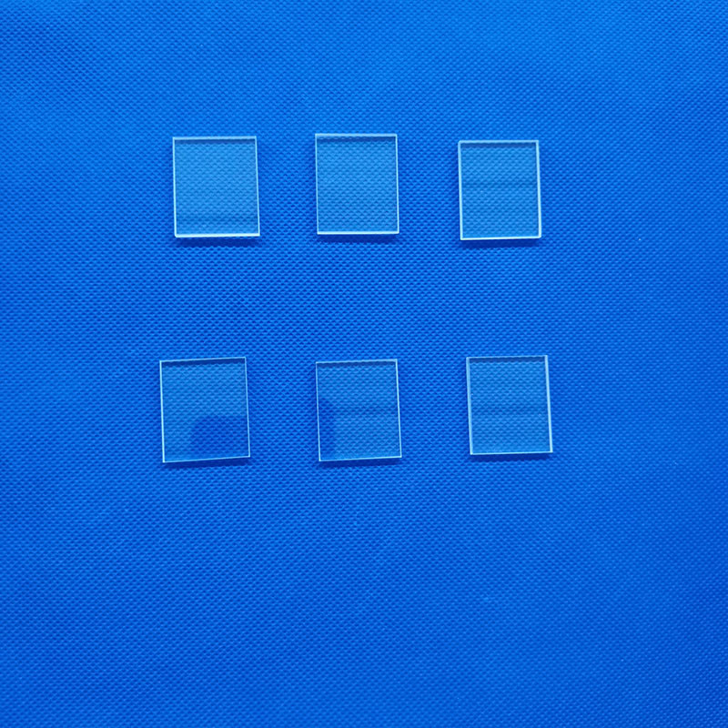Punching Clear Quartz Glass Plate High Transmission Protect Transparent For UV Light
