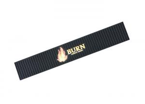 China Black Anti Slip Beer Soft PVC Bar Mat Pantone Color No Odor Non Fading wholesale