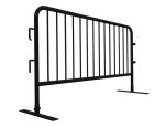 Heavy Duty 8.5 Ft Portable Road Metal Steel Galvanized Tube Crowd Control