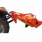 280kg Tractor Road Sweeper Machine Taking Up Dirt 1600mm Working Width