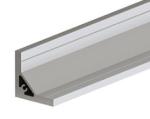 LZ5050 Chemical Polishing Aluminum Extrusion Profile R Shaped