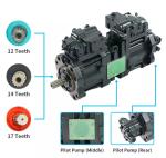 K3v63 K3v112 Excavator Hydraulic Main Pump K3v140 K3v180 K3v112dtp For Kawasaki