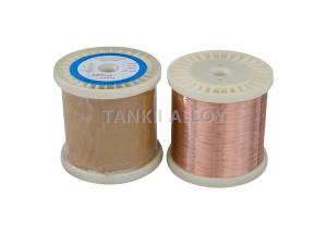 China Tankii Constantan Wire CuNi44 / 2.0842 0.15mm 0.35mm Bare Wire For Heating Elements wholesale