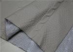 Beige PU Bonded Leather Fabric Backing Suede Fabric Bonded Knitted Fancy Yarn