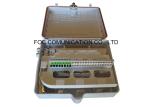LAN / WAN Fiber Optic Termination Box Waterproof Low Insertion Loss