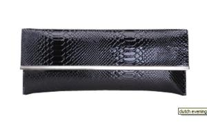 China 2012 elegant snake PU clutch evening bag G20150 wholesale