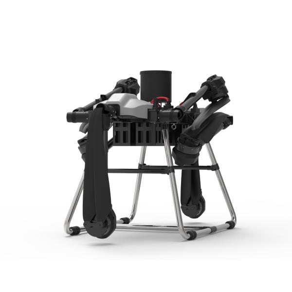 Equipped with quick-disassembly four battery compartments / front and rear folding six-rotor design / new fuselage structure / modular design /