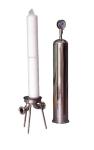Single stainless cartridge filter housing 0.1 micron 0.2 micron 0.45 micron