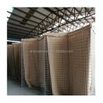 Retaining Wall Emergency Bunker Barrier Welded Mesh Gabion for Defense Sandbag