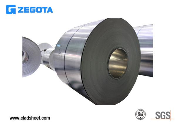 0.02mm Thickness Ultra Thin Nickel Clad Aluminum Sheet , Nickel Coated Aluminum