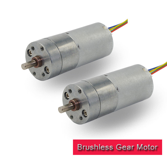 12v DC Brushless Gear Motor 25mm Diameter BLDC Motor For Medical Instruments