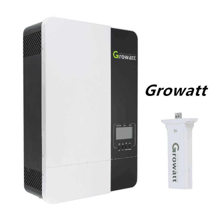 Growatt SPF 3500-5000ES 48V Solar Panels Inverter 5000W 230V Off Grid Solar Hybrid Inverter With MPPT Pure Sine Wave Inverter