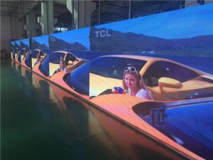 China High Rendering Indoor LED Video Wall , large electronic display boards rental wholesale