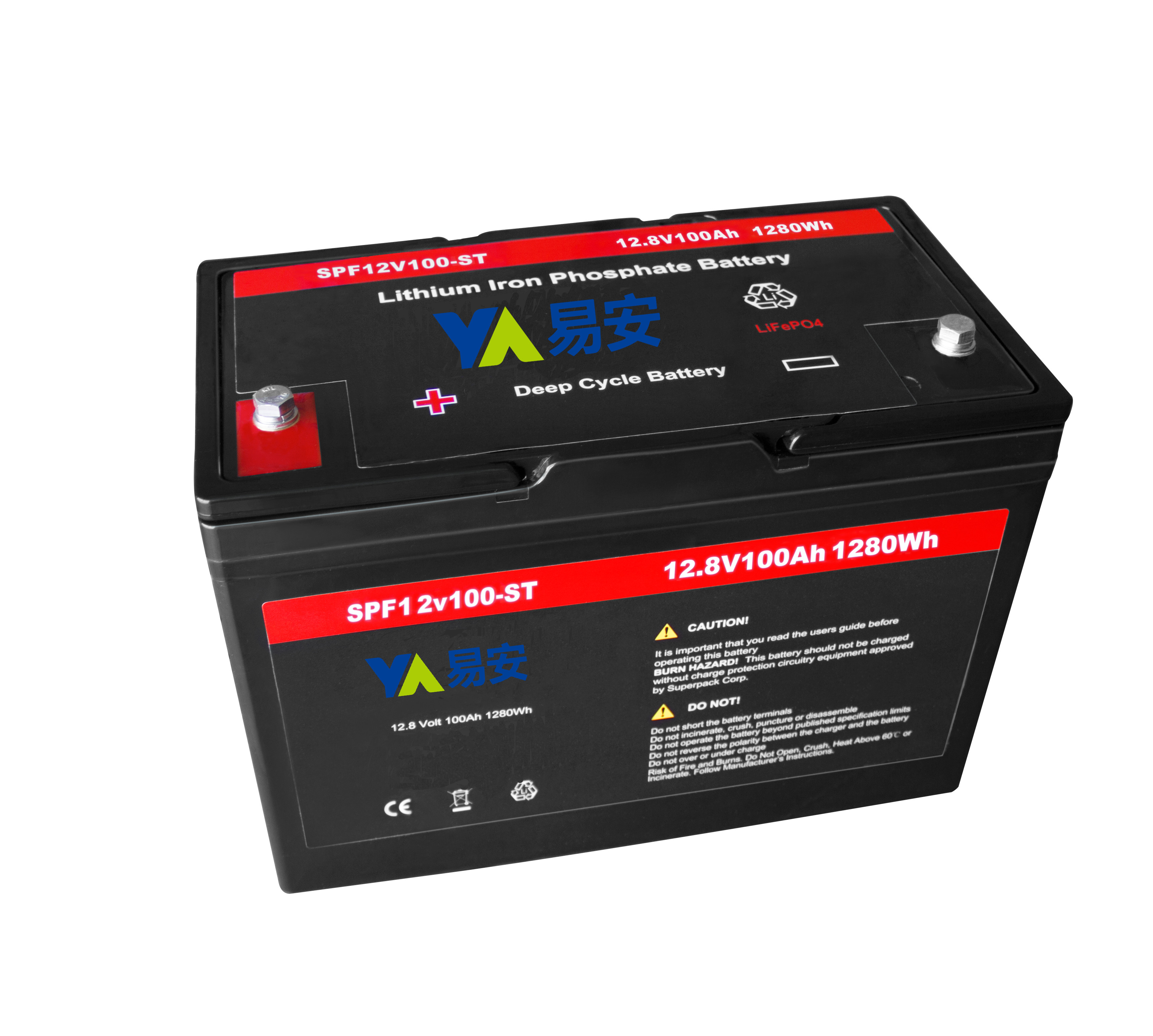 Wholesale 32700 Rechargeable 12.8V Lithium lifepo4 battery pack 12V 100AH 200AH 300AH Replacement lead-acid battery