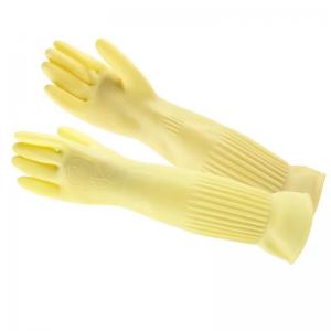 China 45CM Length Extra Long Cleaning Gloves 120G/Pair Unflocked Lining Kitchen wholesale